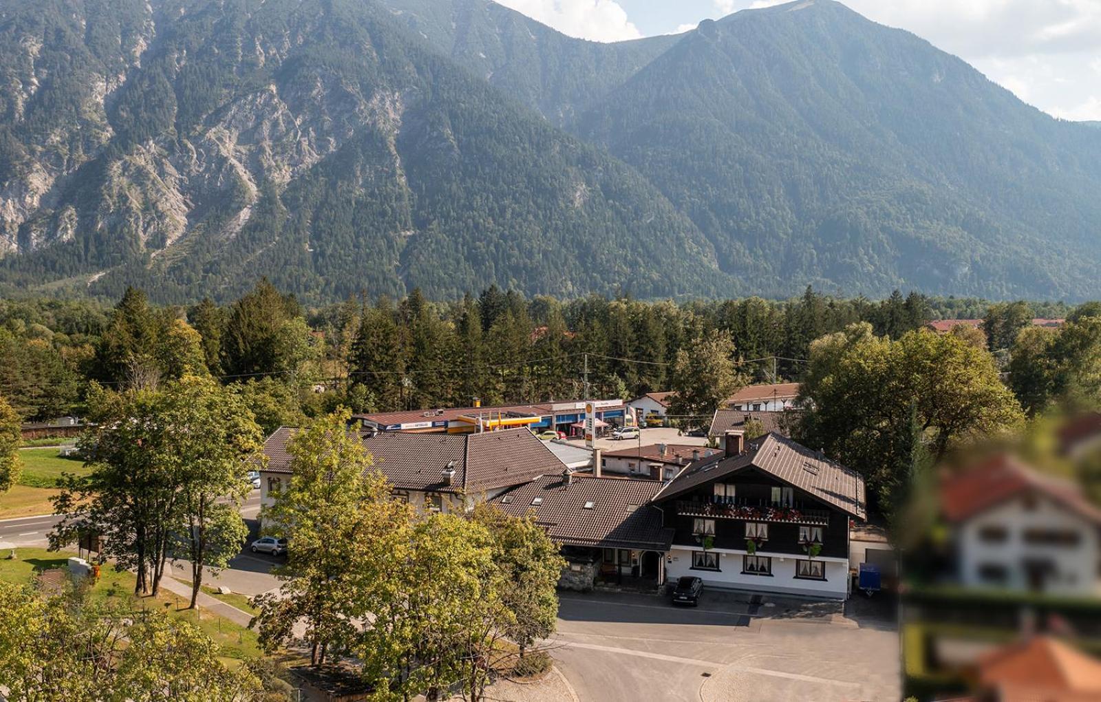 Hotel Alpenhof Oberau  Buitenkant foto
